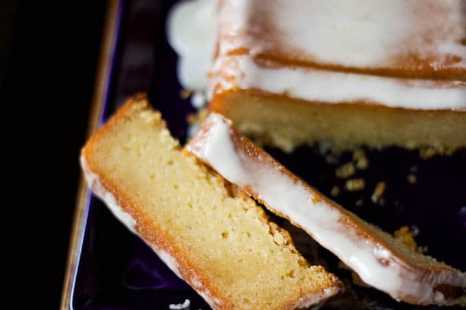 lemon pound cake gluten-free with glaze