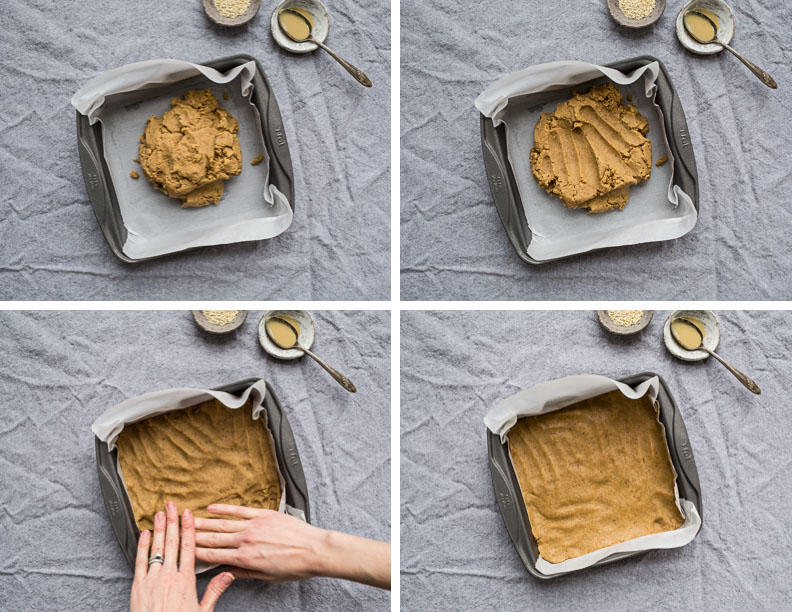 Gluten-Free Tahini Shortbread Cookies Recipe | saltedplains.com