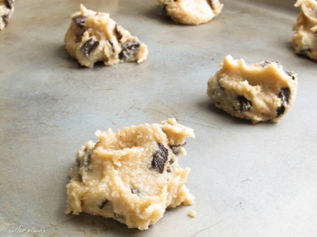 gluten-free chocolate chip cookie dough