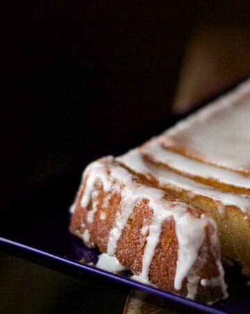lemon pound cake {gluten-free + refined sugar free}