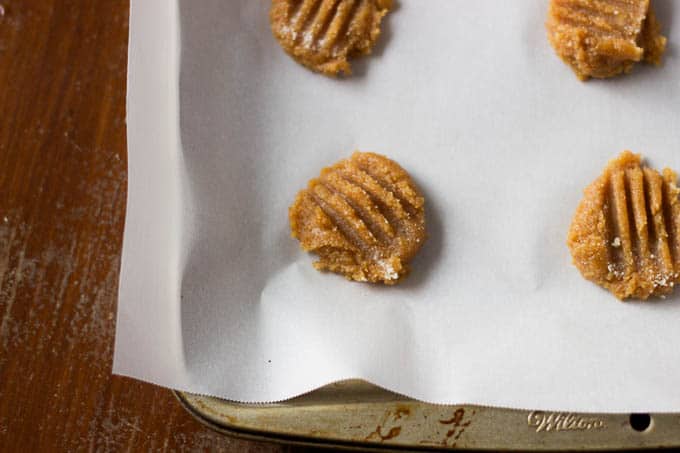 peanut butter maple cookies