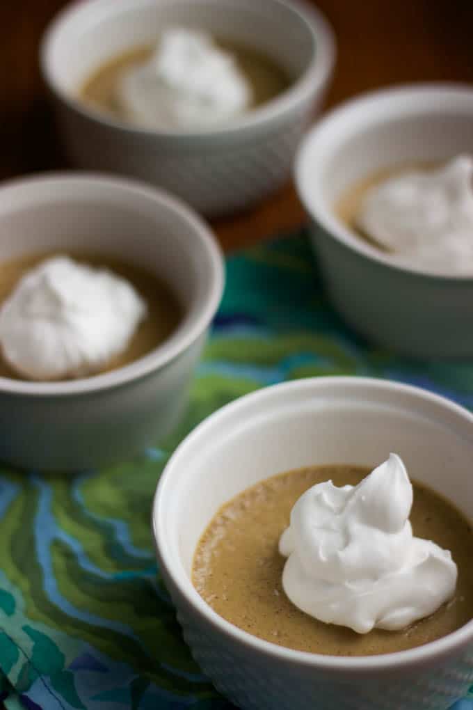 vanilla chai pots de creme | saltedplains.com