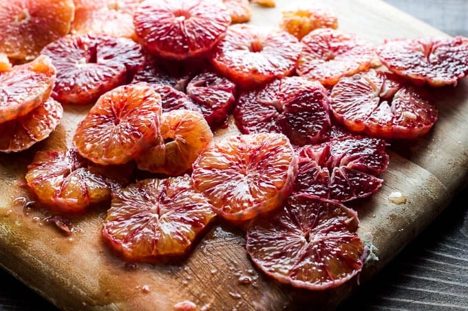 Gluten-free and refined sugar-free winter citrus galette | saltedplains.com