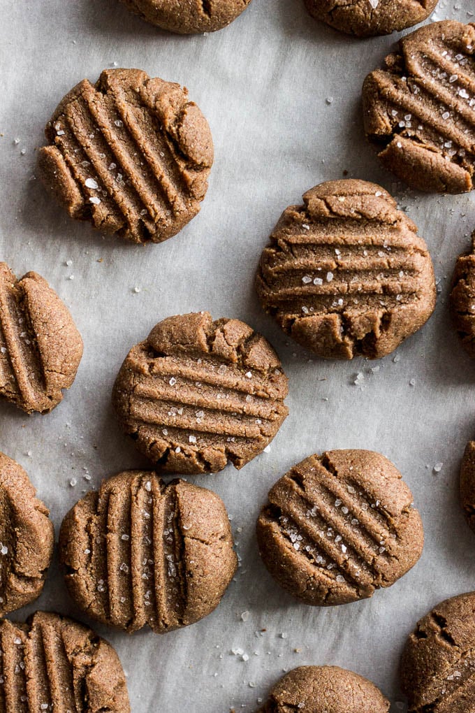 Teff Almond Butter Cookies (Gluten-free, Vegan) – Salted 