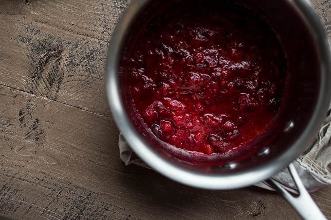 Gingerbread Cake Donuts with Cranberry Glaze (gluten-free, vegan) | saltedplains.com