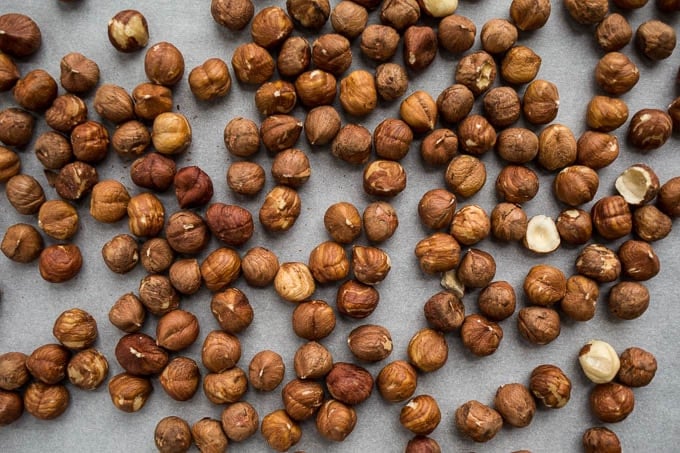 Chocolate-Dipped Hazelnut Teff Cookies (gluten-free, vegan) | saltedplains.com