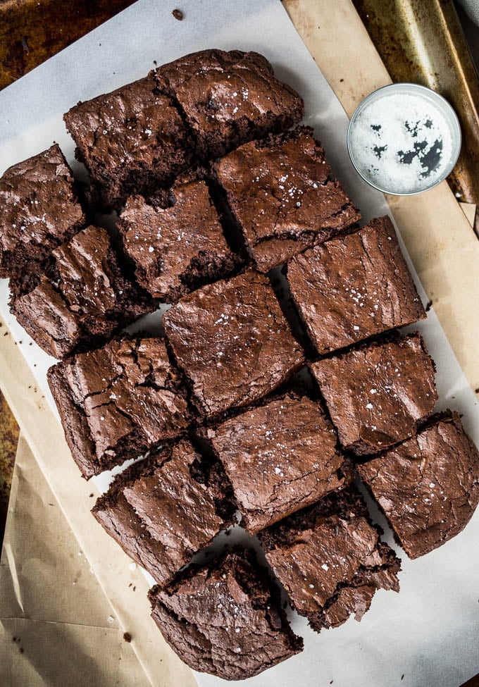 Gluten-free Brownies Dairy-free Salted Plains