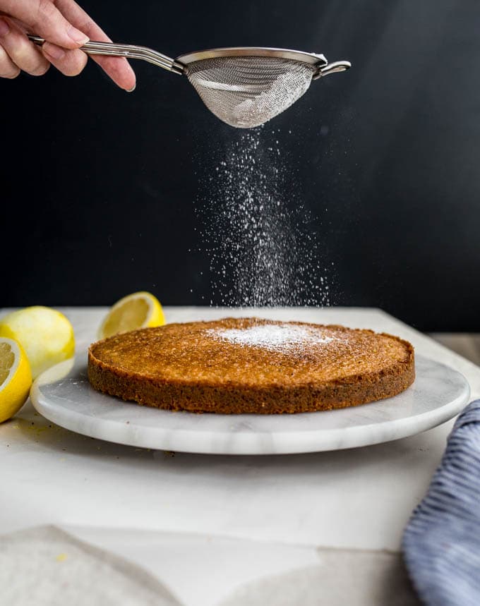 Gluten-Free Lemon Poppyseed Cake (dairy-free) | saltedplains.com