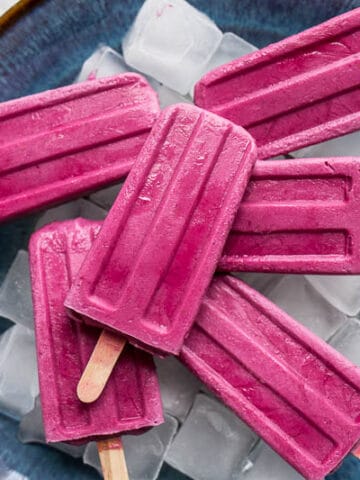Strawberry-Beet Popsicles