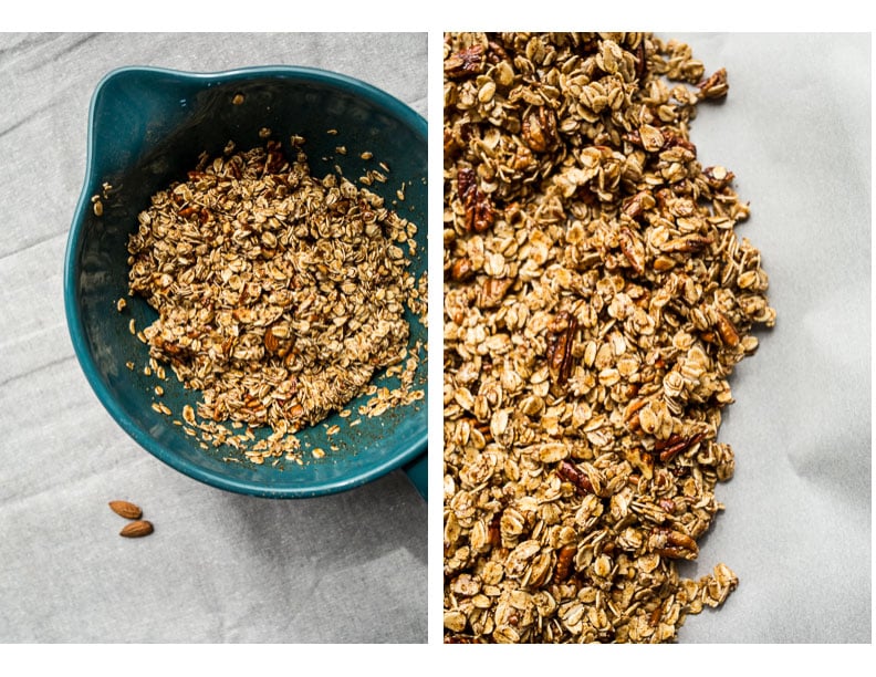 French Toast Granola (gluten-free, vegan) | saltedplains.com