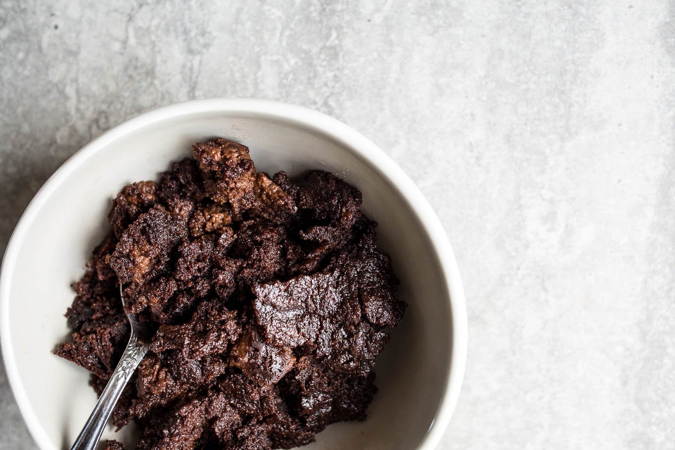 Easy Chocolate Pudding Cake (gluten-free, vegan) | saltedplains.com