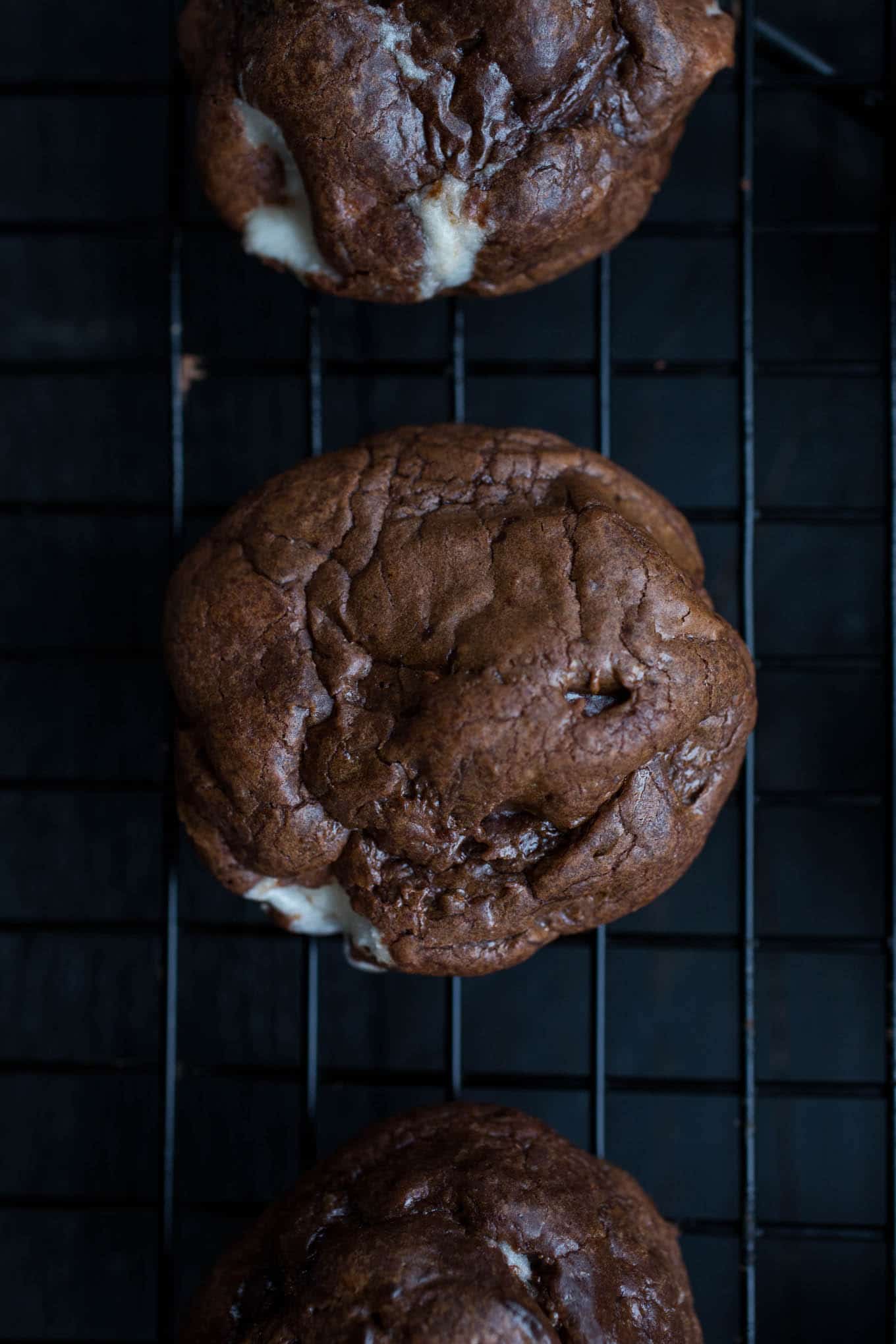 cookies on wire rack