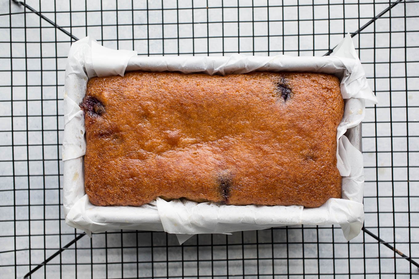 cake in pan