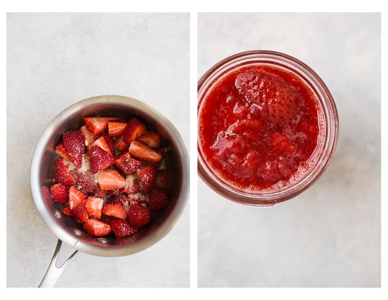 strawberry compote