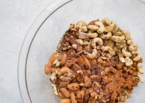 Spicy Trail Mix with Roasted Chickpeas – Salted Plains