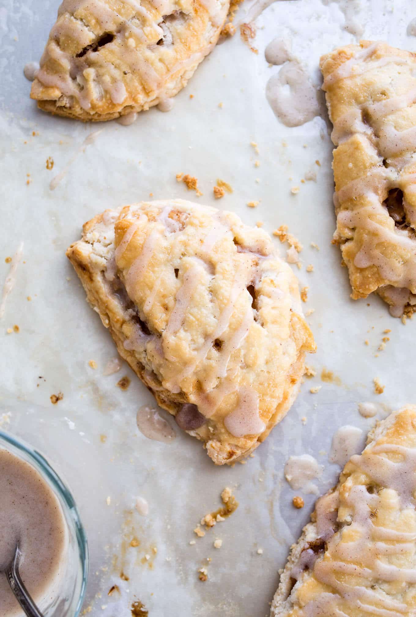 Gluten-Free Apple Hand Pies stuffed with cinnamon apples. Gluten-free and dairy-free. 