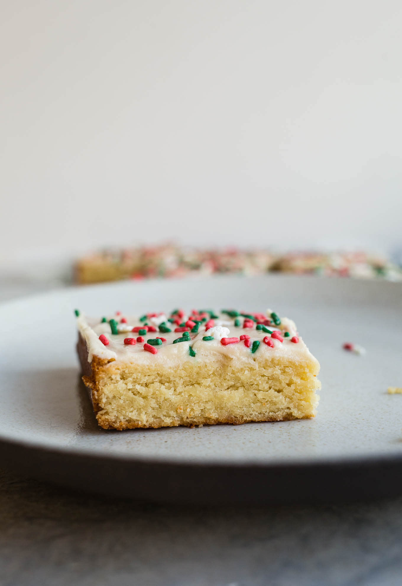 Easy Sugar Cookie Bars for any occasion. Made with wholesome almond and coconut flours. Gluten-free, vegan. 