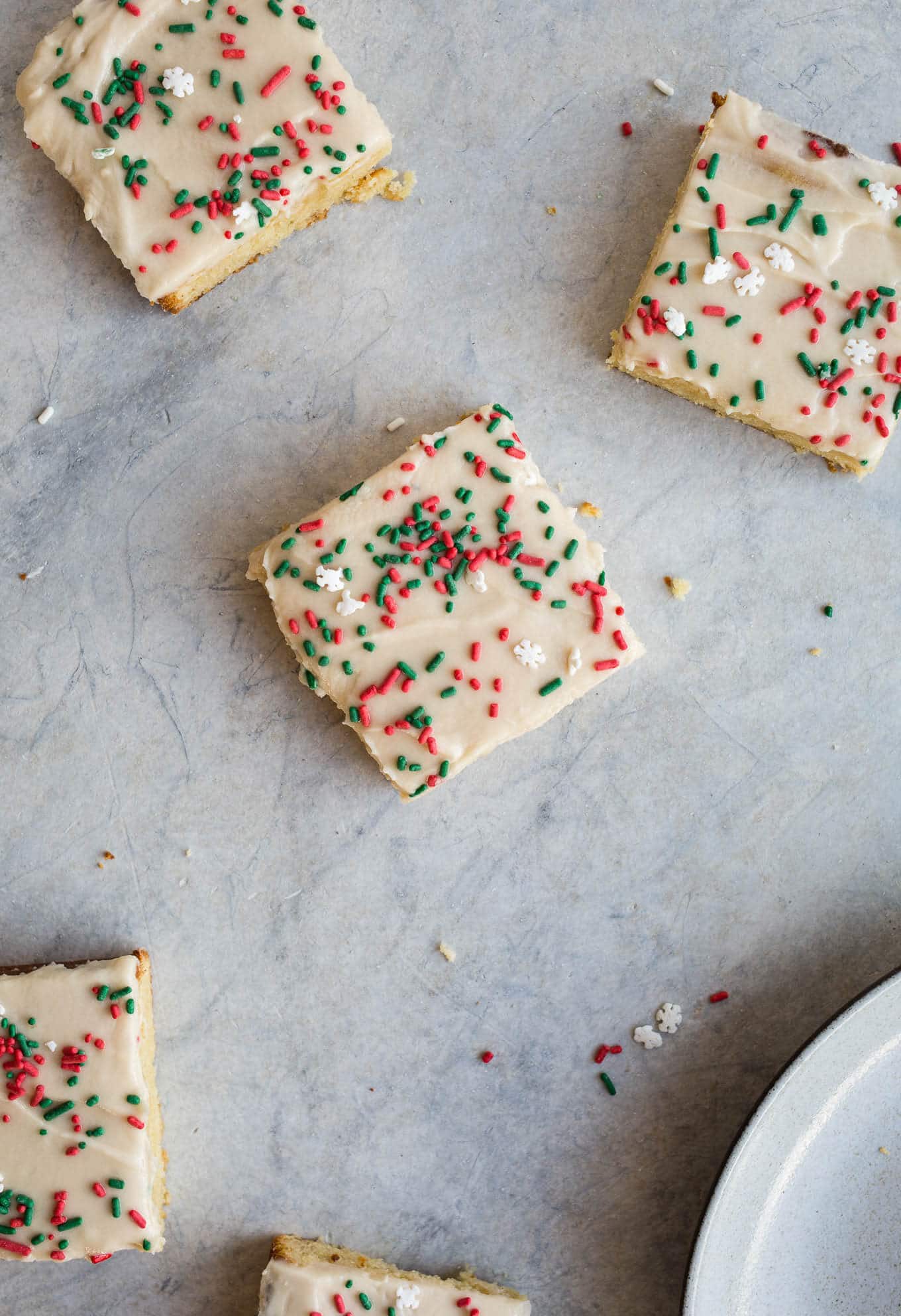 Sugar Cookie Bars (Gluten-Free, Vegan) – Salted Plains