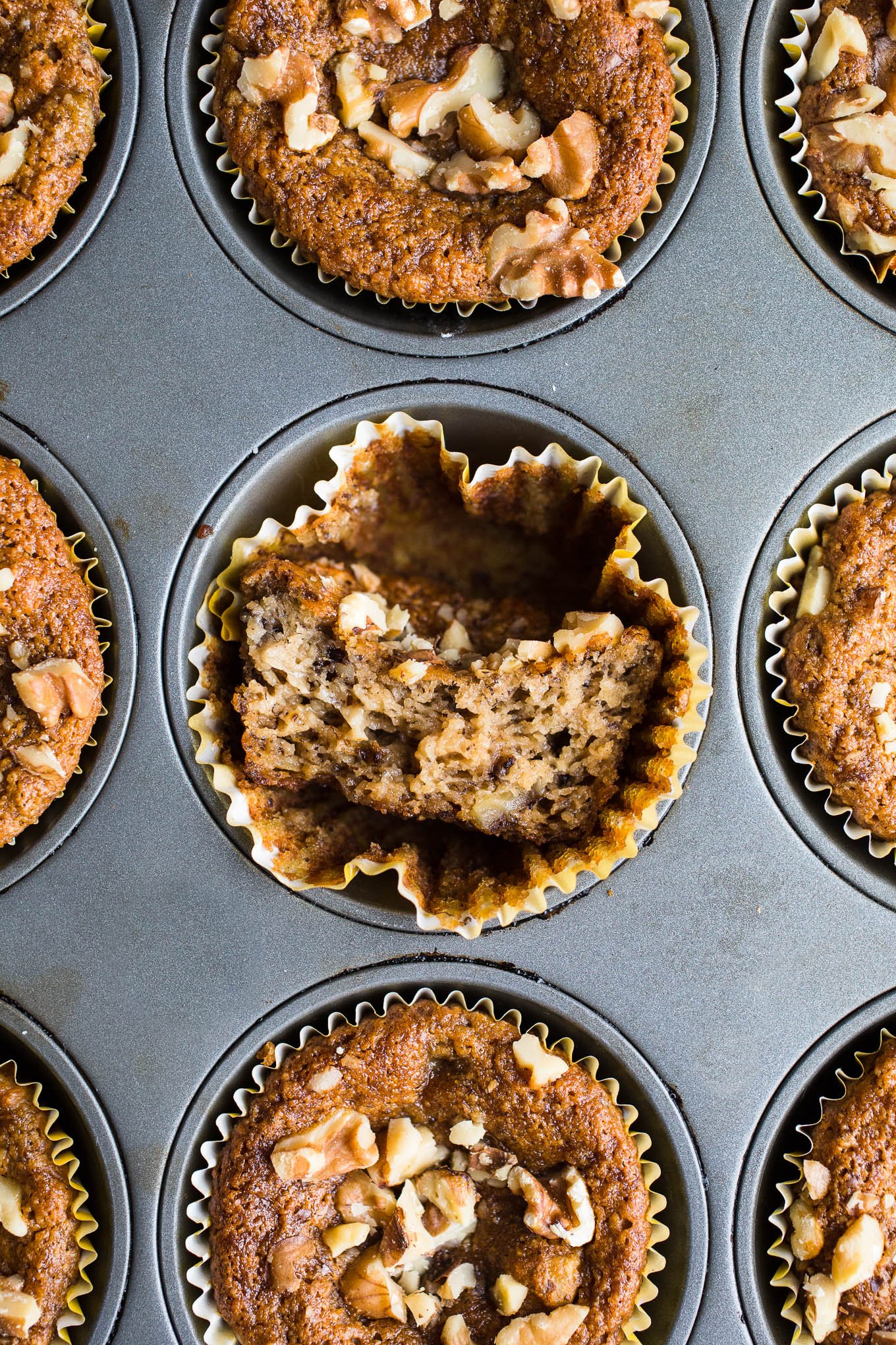 Gluten-Free Banana Nut Muffins