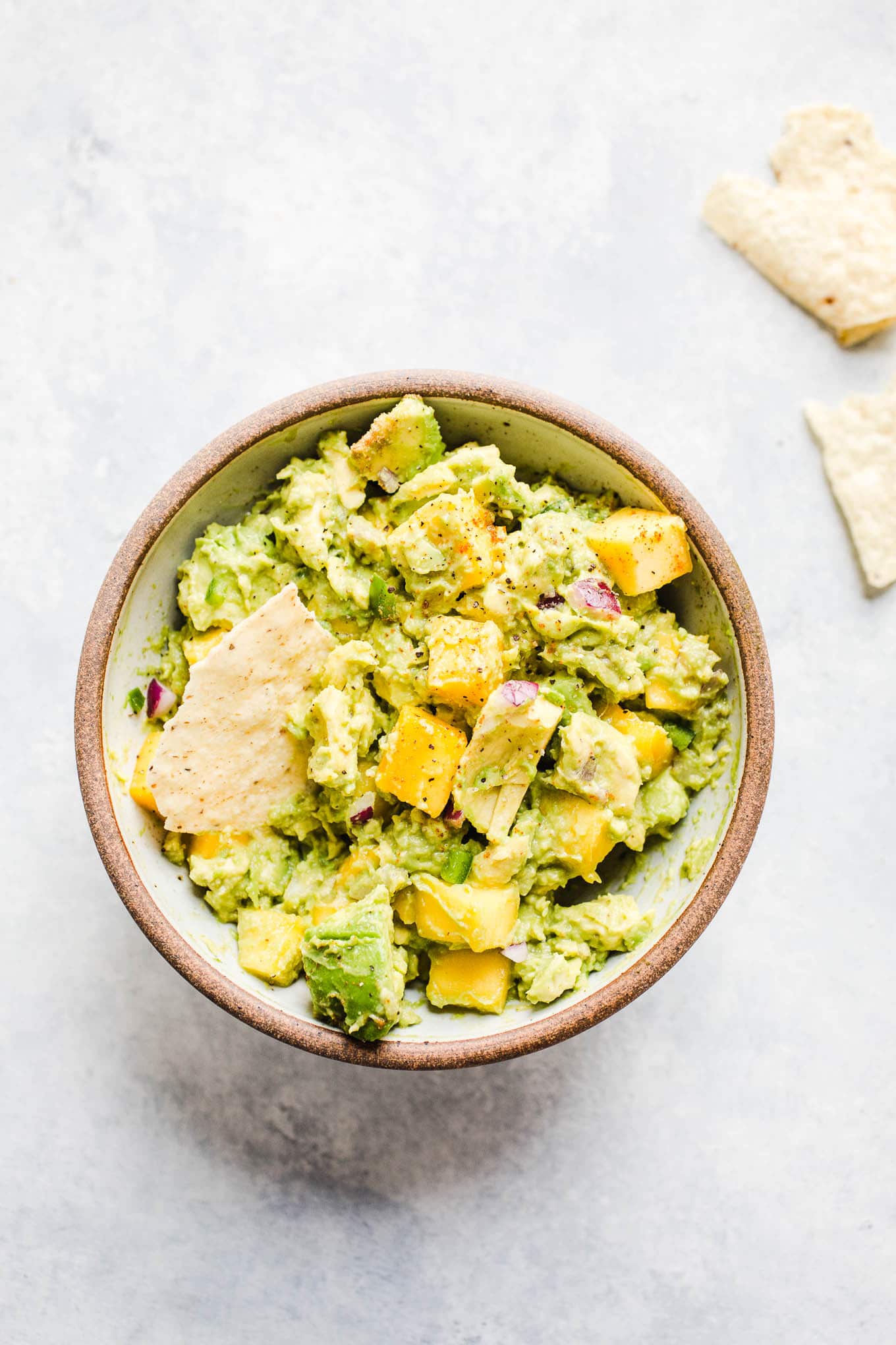 Spicy Mango Guacamole