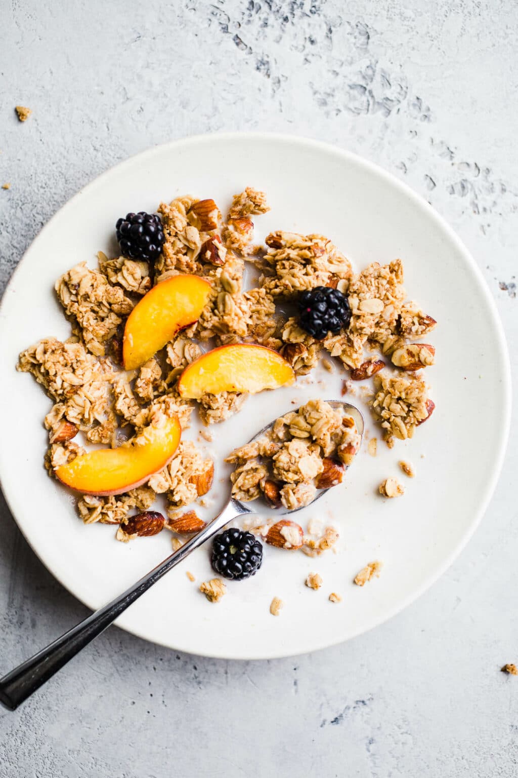 Healthy Almond Butter Granola – Salted Plains