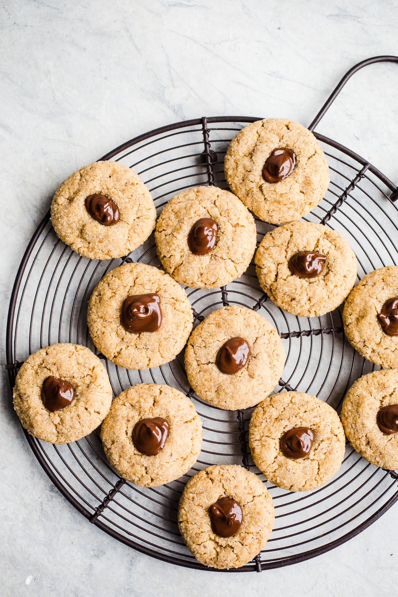 Gluten-Free Peanut Butter Blossom Cookies