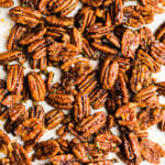 Spiced Rosemary Maple Pecans