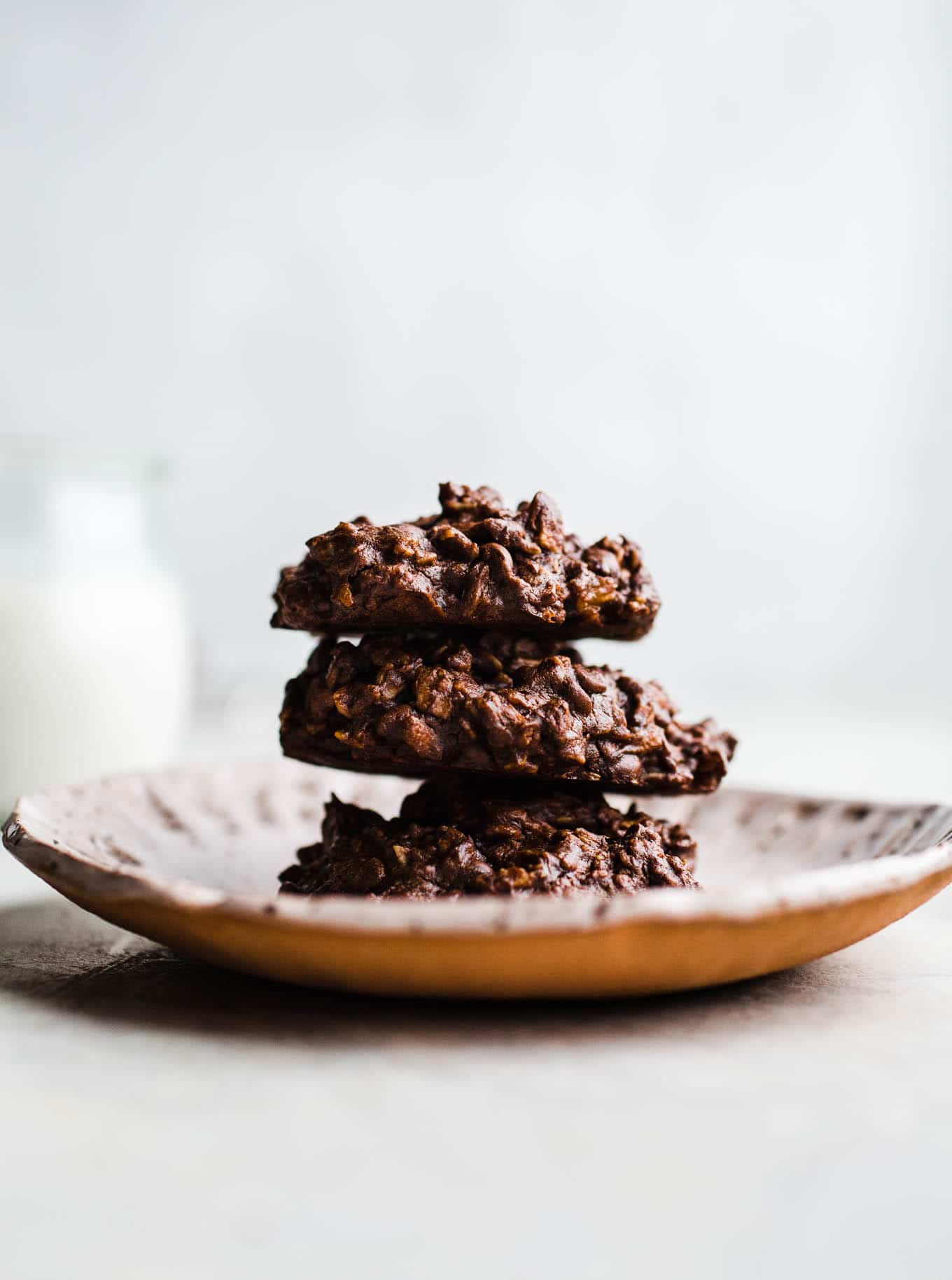 Chocolate Peanut Butter Breakfast Cookies