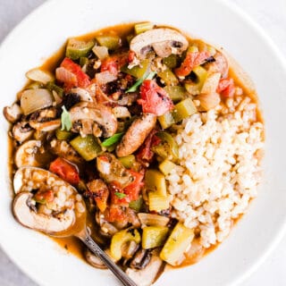 Mushroom Étouffée