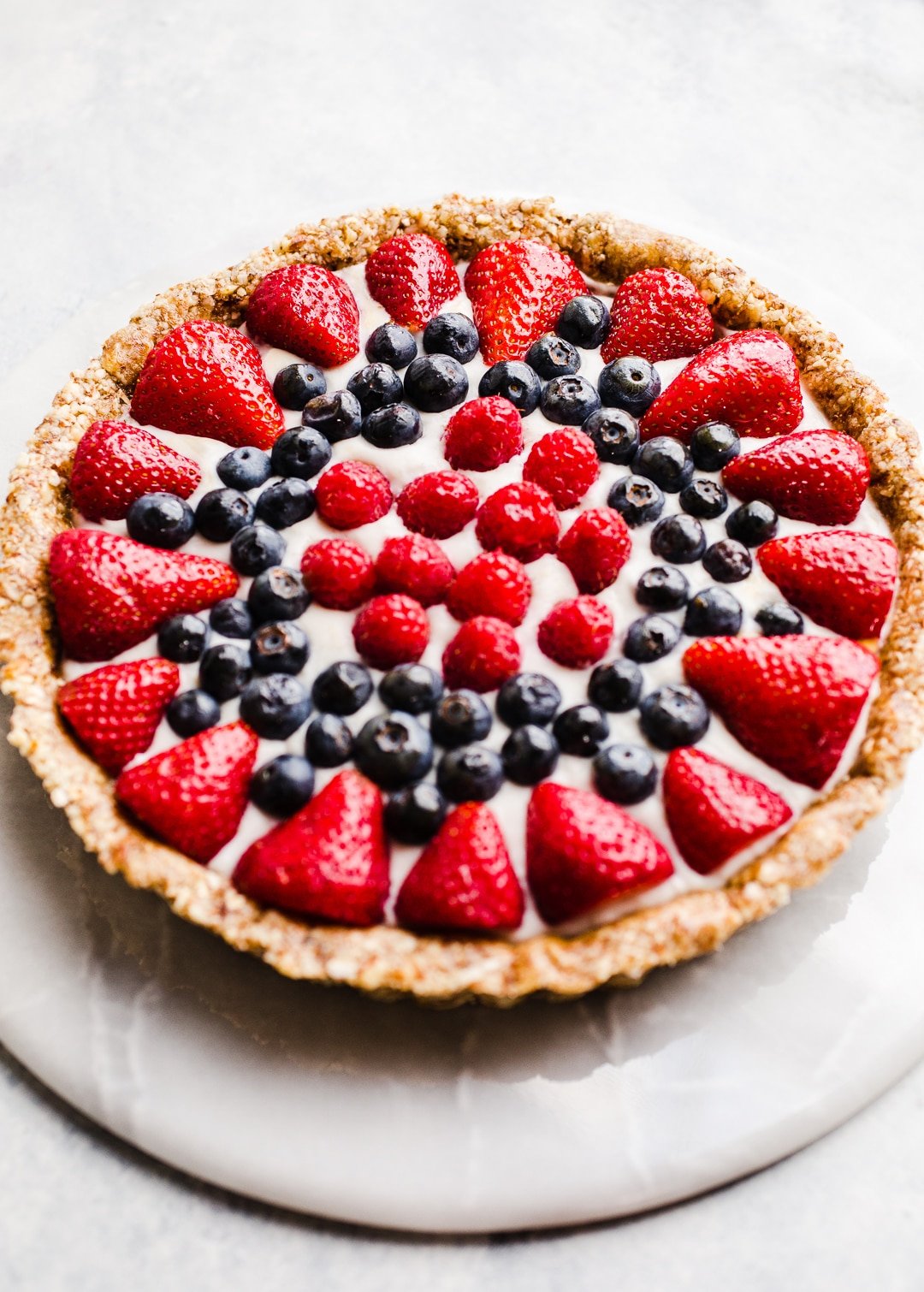 No-Bake Berry Tart (Gluten-Free, Vegan) – Salted Plains