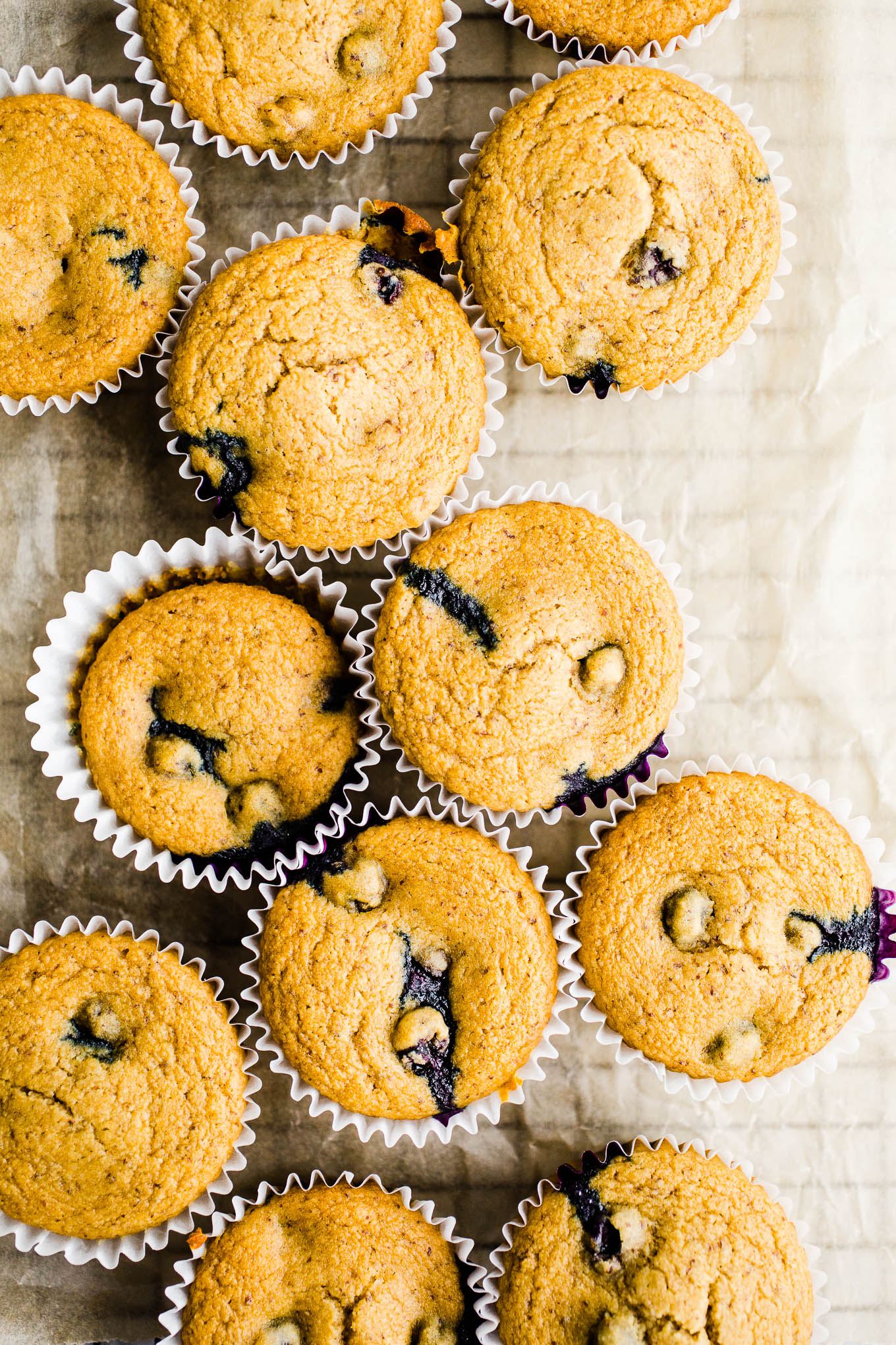 fresh blueberry muffins