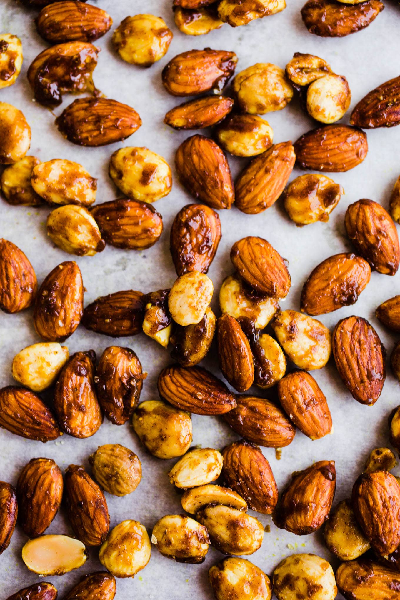 curried candied almonds
