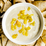 queso blanco with tortilla chips