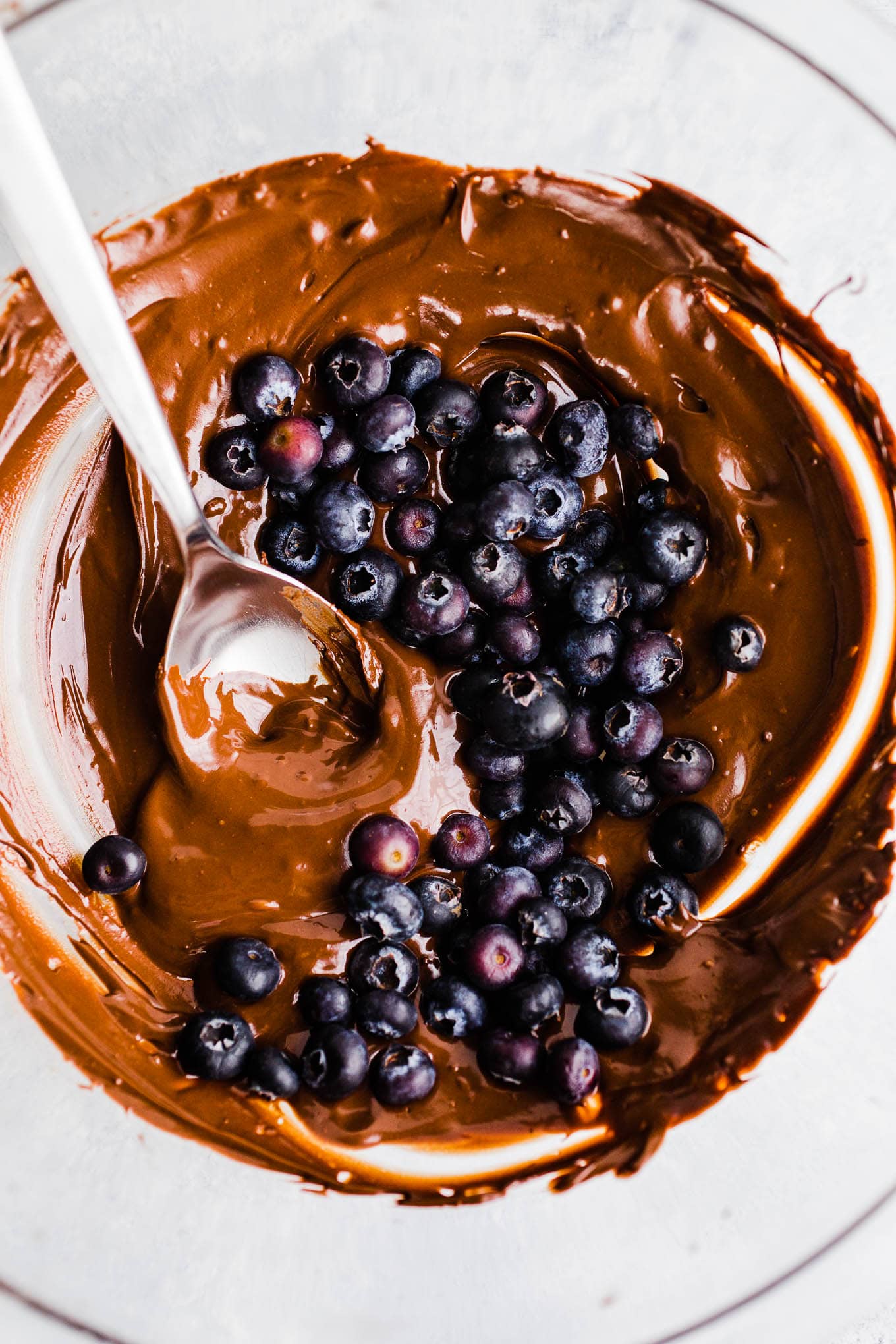 blueberries in chocolate