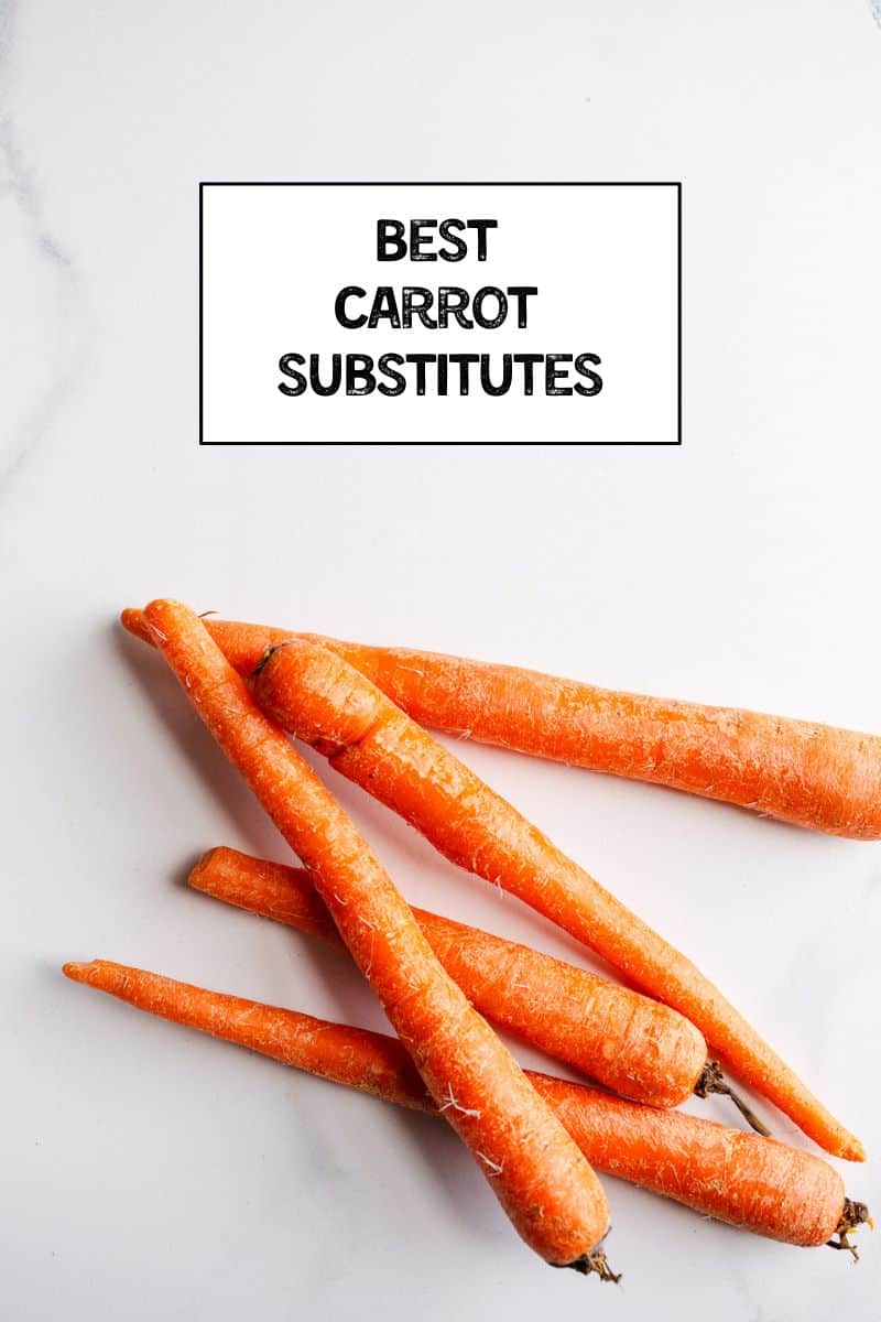 Carrots on a marble surface. 