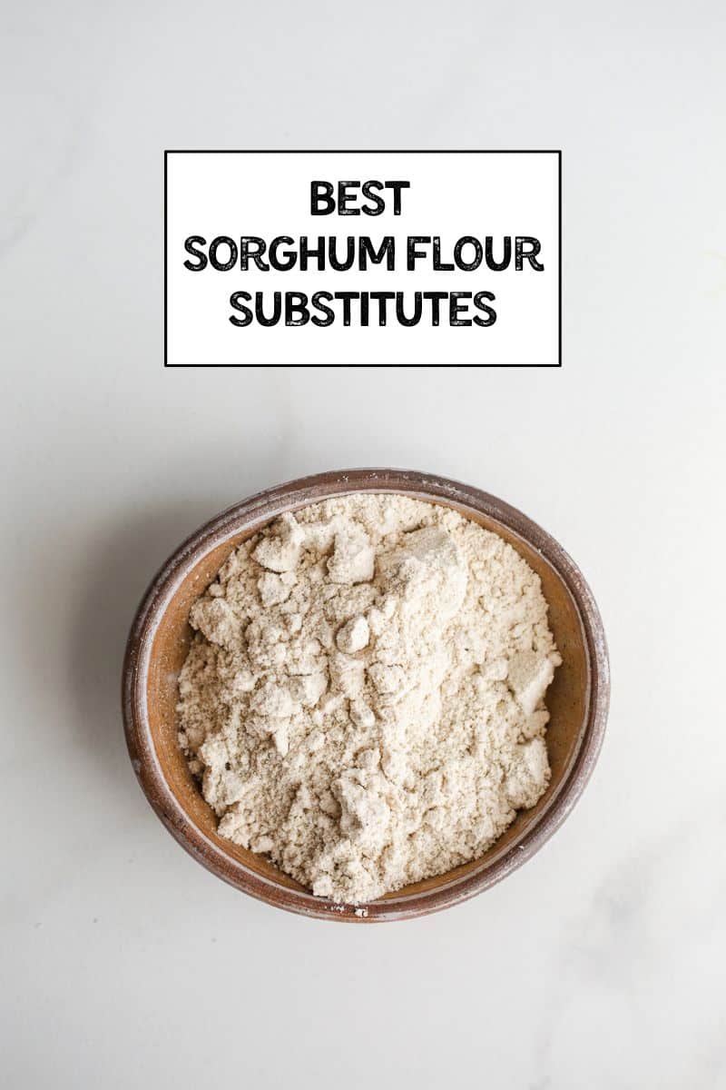 A bowl of sorghum flour. 