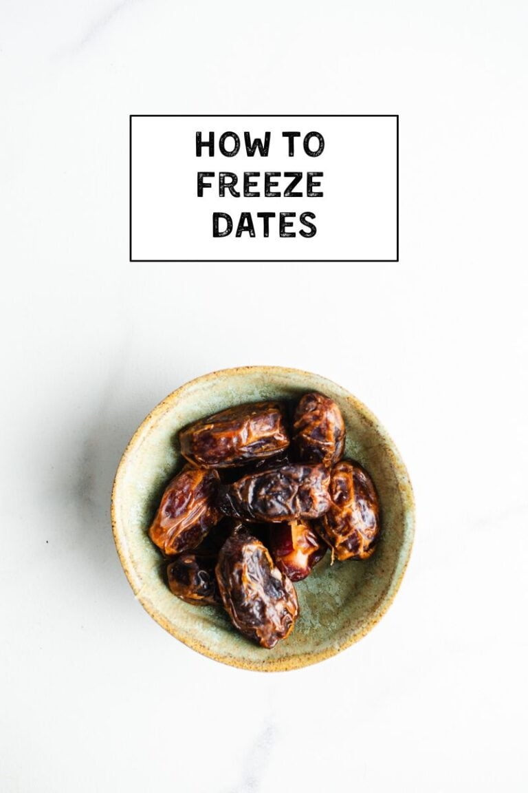 How to Freeze Dates – Salted Plains