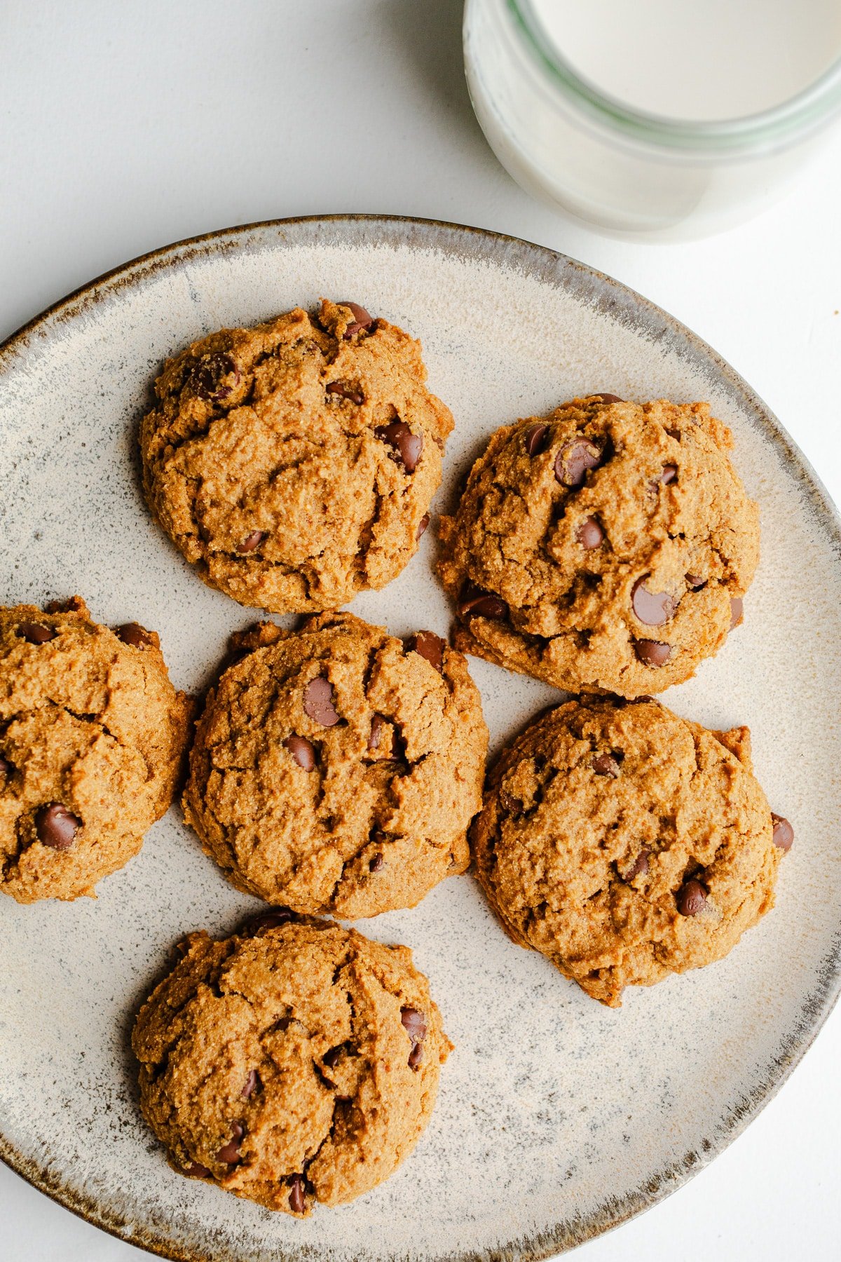 Cookies on a plate.