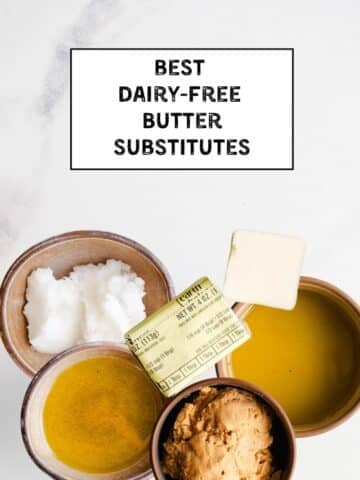 Natural oils in small bowls.